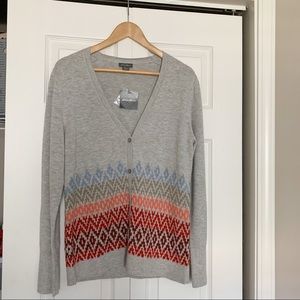 Eddie Bauer Fairisle Cardigan
